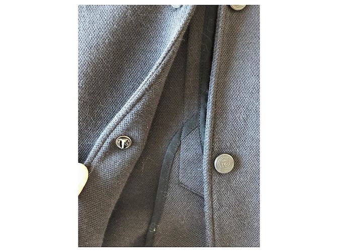Ikks T-Mesh Jacke Baumwolle Schwarz Dunkelgrau Größe 52 Anthrazitgrau - Ansicht 3