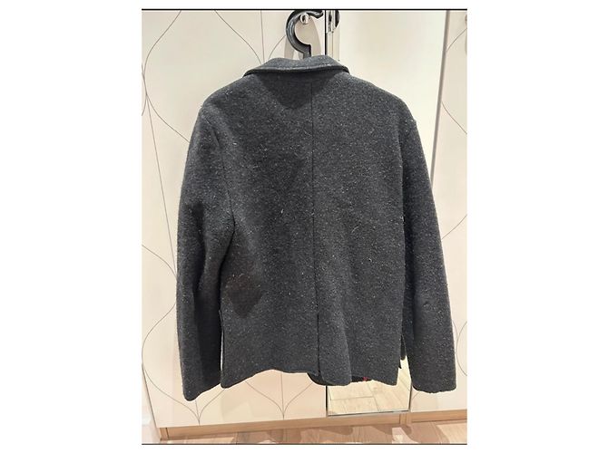 Zadig & Voltaire jacket 100% Wool Size L Dark grey - view 3