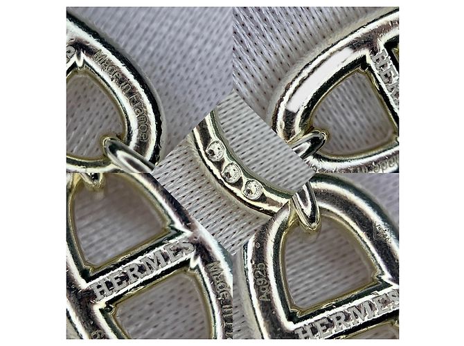 Hermès Farandole 160 cm Colar Longo Prata 925 Caixa Hardware prateado - vista 7