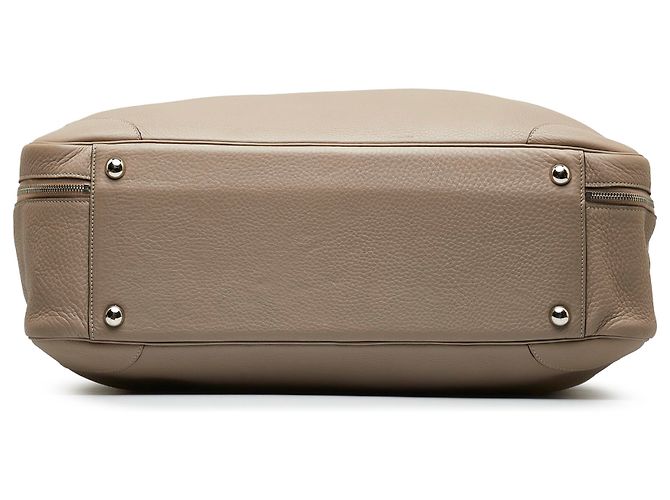 Victoria Hermès Hermes Brown Clemence Vittoria II 50 Marrone Beige - vista 4