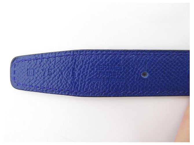 Hermès CINTURON HEBILLA HERMES MINI CONSTANCE H 24MM 75 CINTURÓN EPSOM CAJA REVERSIBLE - vista 6