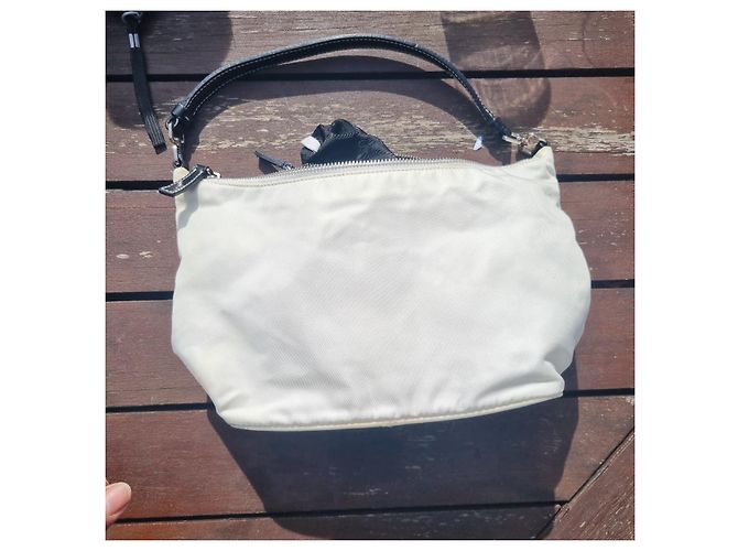 Prada Minitasche Beige Nylon - Ansicht 5