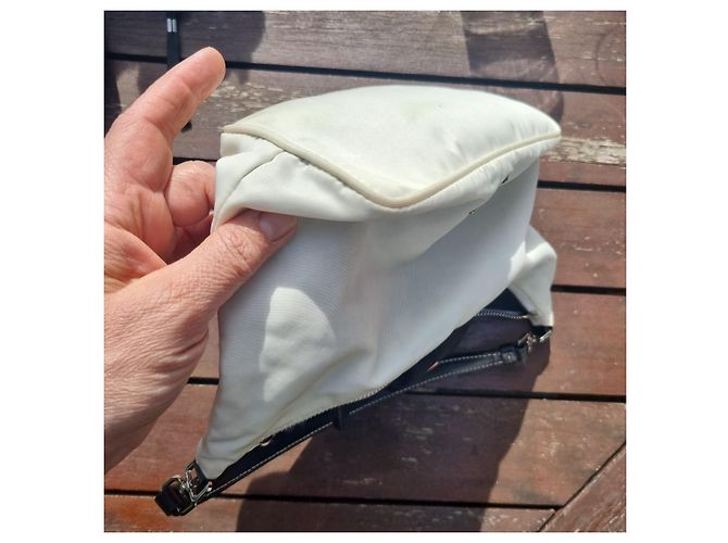 Prada Minitasche Beige Nylon - Ansicht 7