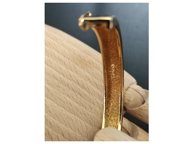 Bracciale Christian Dior Placcato Oro con Cristalli Blu e Bianchi Multicolore - vista 6