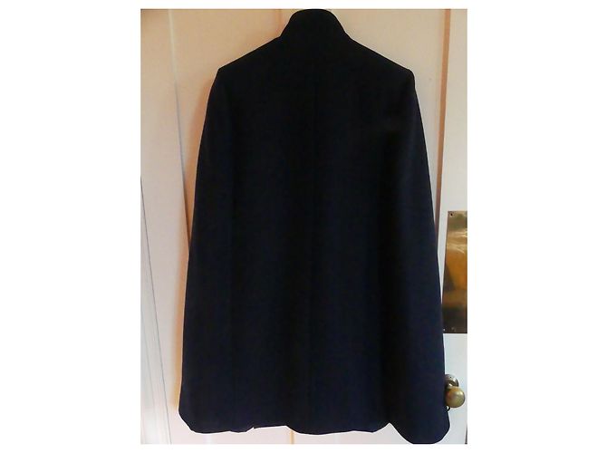 Stella Mc Cartney Capa de lana Stella McCartney Azul marino - vista 10