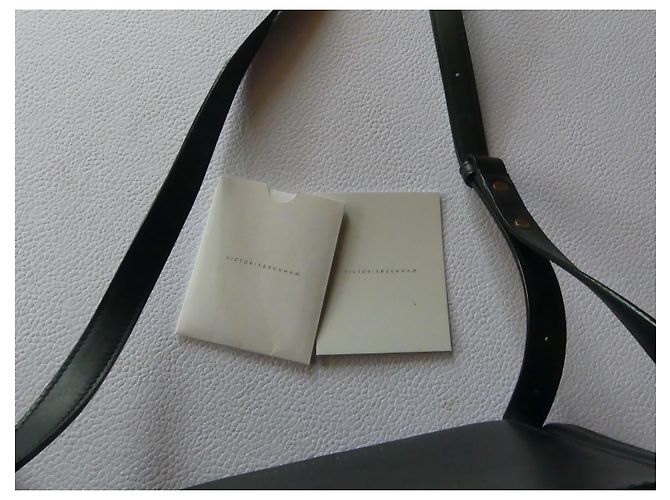 Borsa a mano Victoria Beckham in pelle nera Nero - vista 7