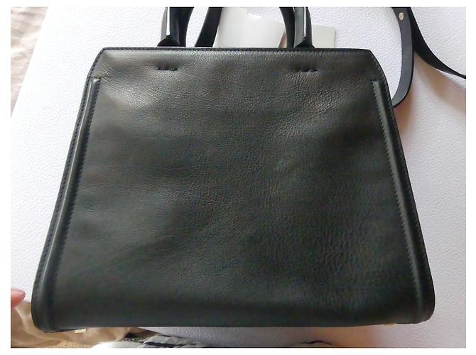 Borsa a mano Victoria Beckham in pelle nera Nero - vista 8