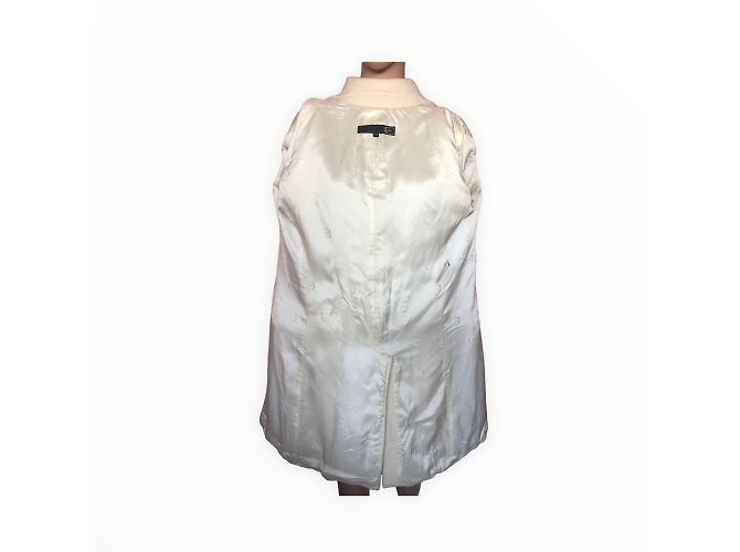 Autre Marque CLASS CAVALLI Cappotti T.fr 38 WOOL Crudo - vista 12
