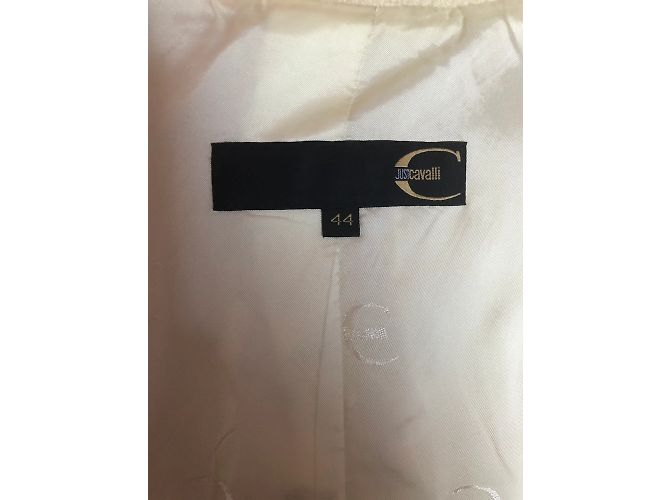 Autre Marque CLASS CAVALLI Cappotti T.fr 38 WOOL Crudo - vista 13