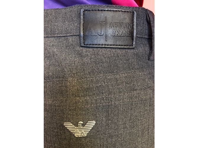 ARMANI JEANS Hose T.fr 36 Polyester Grau - Ansicht 6