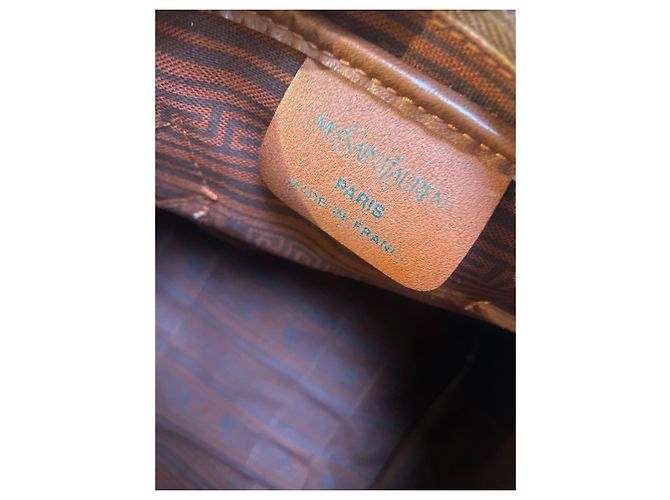 Borsa Yves Saint Laurent Beige - vista 7