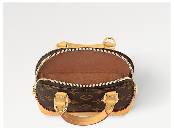 Louis Vuitton LV Alma Nano monogram Brown - view 3