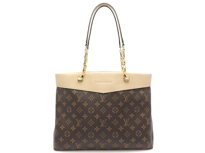 Louis Vuitton Borsa shopper Pallas con monogramma M41580 Marrone - vista 2
