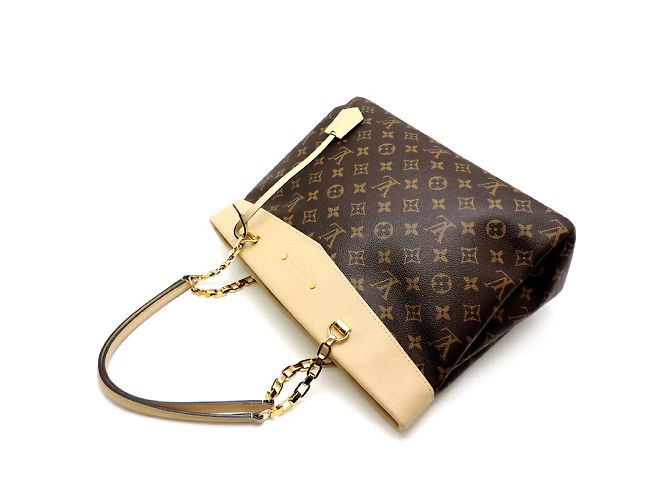 Louis Vuitton Borsa shopper Pallas con monogramma M41580 Marrone - vista 3