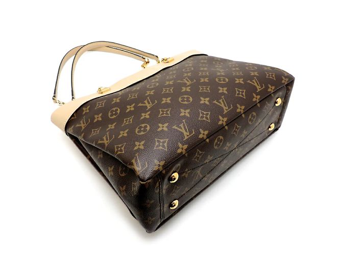 Louis Vuitton Borsa shopper Pallas con monogramma M41580 Marrone - vista 4