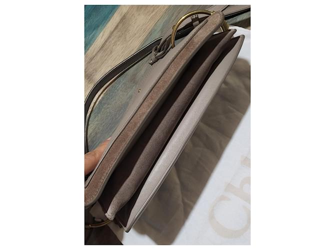 Chloé Borsa a tracolla ROY a tracolla di CHLOE Beige Grigio Taupe - vista 2