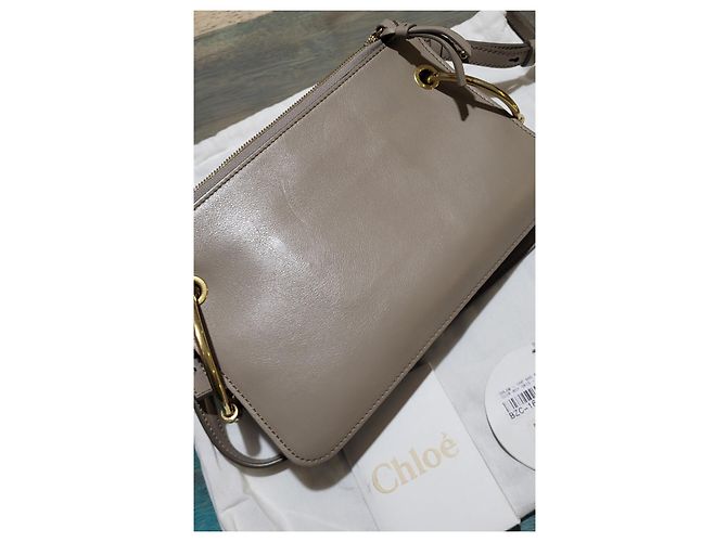 Chloé Borsa a tracolla ROY a tracolla di CHLOE Beige Grigio Taupe - vista 8