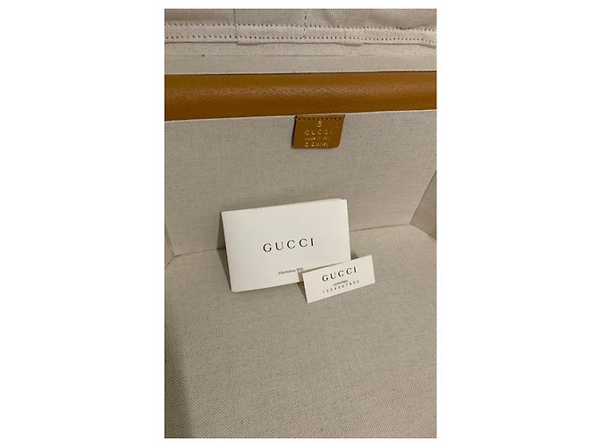 Disney x Gucci hat box Marrone chiaro - vista 9