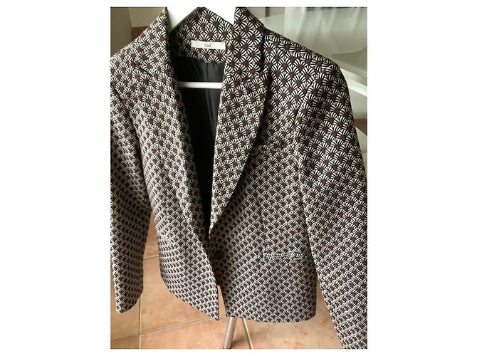 Giacca corta Hod Olympia Nera Bordeaux Bianca Multicolore - vista 2