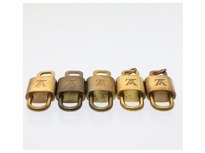 cadenas Louis Vuitton 10ensemble Gold Tone LV Auth cl783 - vue 5