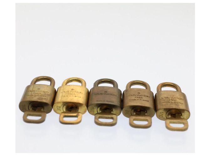 cadenas Louis Vuitton 10ensemble Gold Tone LV Auth cl783 - vue 6