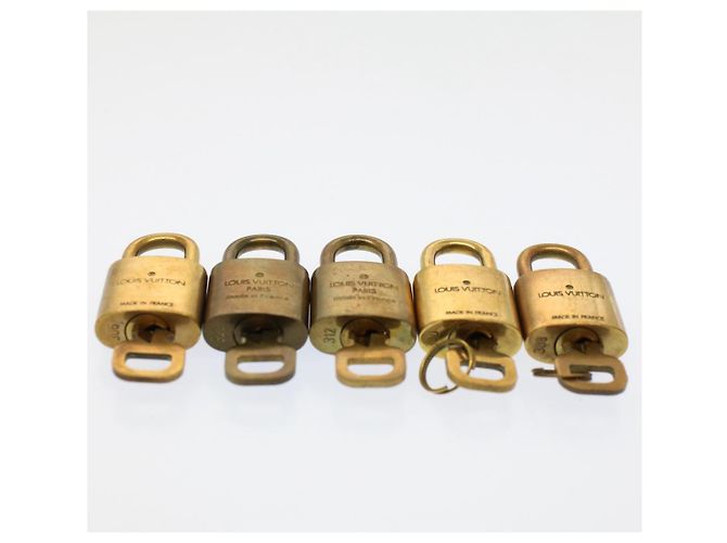 cadenas Louis Vuitton 10ensemble Gold Tone LV Auth cl783 - vue 7