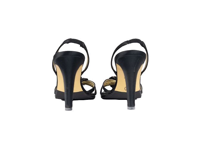 Scarpe con tacco Chanel Nero - vista 4