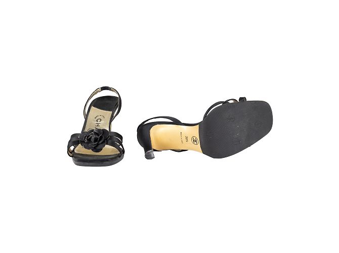Scarpe con tacco Chanel Nero - vista 9