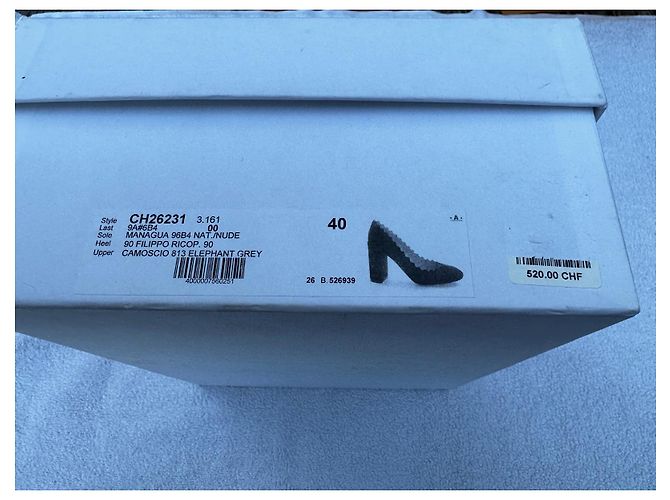 Chloé Scarpa Plast Gomma Modell Elyse Schwarz - Ansicht 5