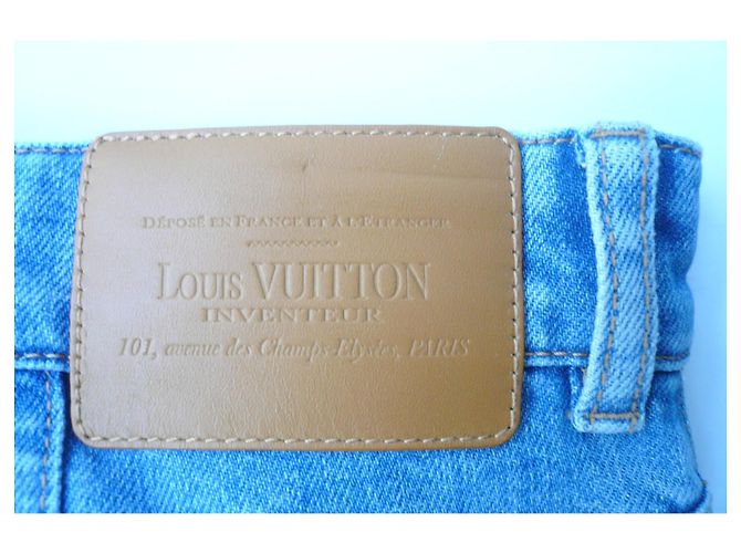 LOUIS VUITTON Nuevos jeans azules con etiqueta T.38 - vista 10