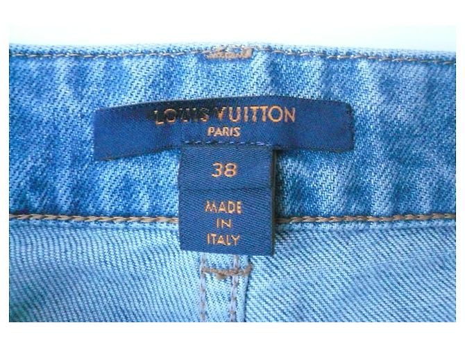 LOUIS VUITTON Nuevos jeans azules con etiqueta T.38 - vista 3