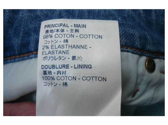 LOUIS VUITTON Nuevos jeans azules con etiqueta T.38 - vista 5