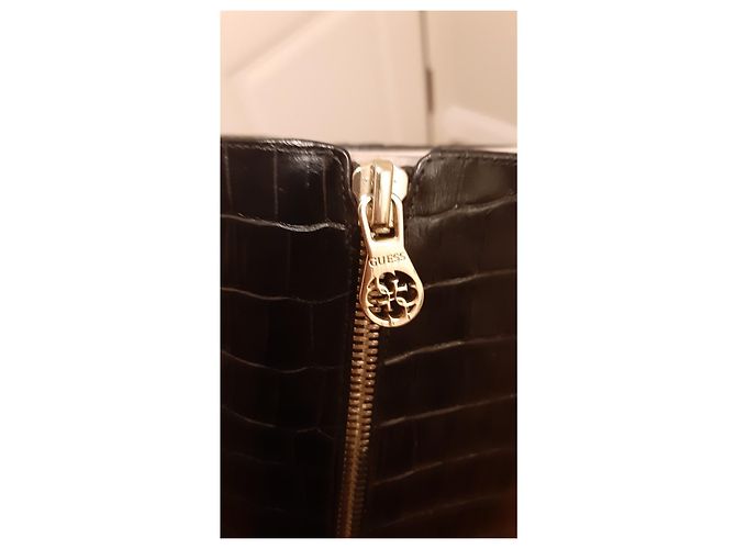 Botas Guess de cuero negro - vista 4