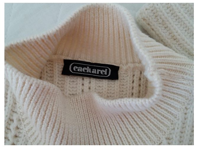 Cacharel weißer Wollpullover - Ansicht 2