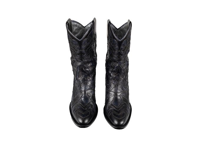 Botas tejanas Rodolphe Menudier Negro - vista 4
