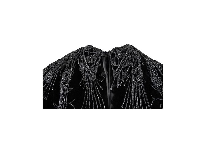 Autre Marque Colección Privée Capa Bordada Negro - vista 3