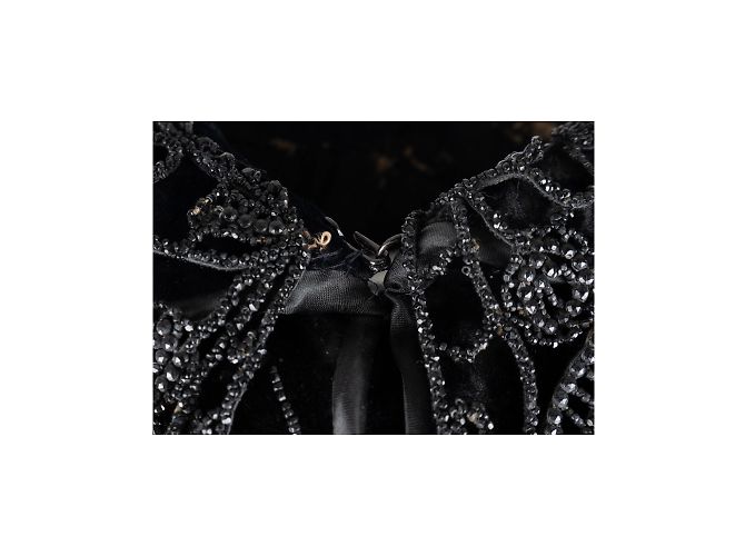 Autre Marque Colección Privée Capa Bordada Negro - vista 6
