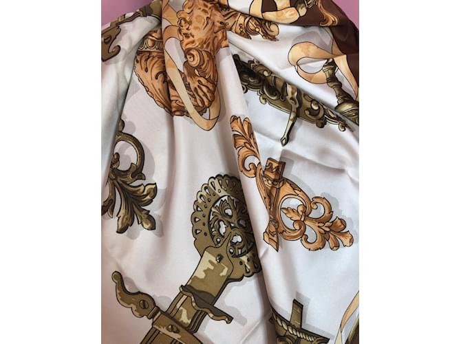 Hermès HERMES Schals T.  Silk Braun - Ansicht 6