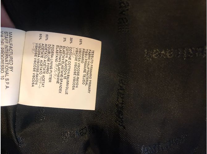 JUST CAVALLI Jacken T.fr 36 Viscose Schwarz - Ansicht 11
