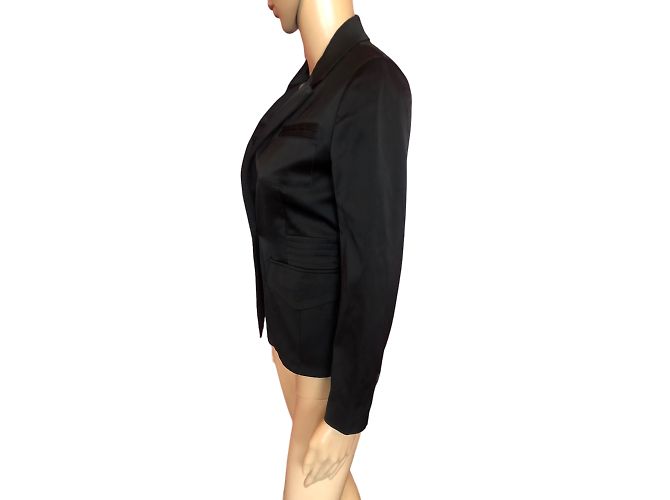 JUST CAVALLI Jacken T.fr 36 Viscose Schwarz - Ansicht 7