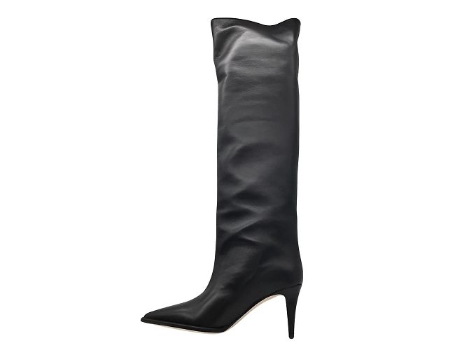 Tamara Mellon Tabitha Simmons Trinity negra hasta la rodilla 75 Botas de piel de napa Negro - vista 3