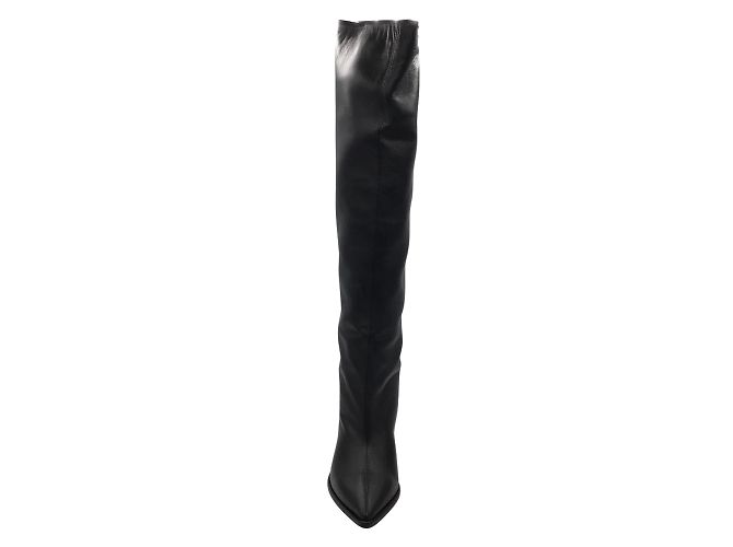 Tamara Mellon Tabitha Simmons Trinity negra hasta la rodilla 75 Botas de piel de napa Negro - vista 4