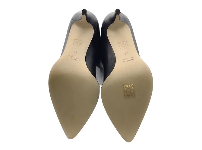 Tamara Mellon Tabitha Simmons Trinity negra hasta la rodilla 75 Botas de piel de napa Negro - vista 7