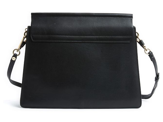 Chloé Faye Classic Black Panther immacolato Nero Stampa leopardo - vista 3