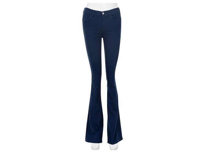 MIH jeans Vaqueros acampanados ultra azules ajustados - vista 2