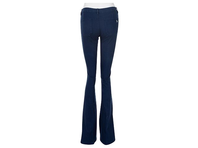 MIH jeans Vaqueros acampanados ultra azules ajustados - vista 3