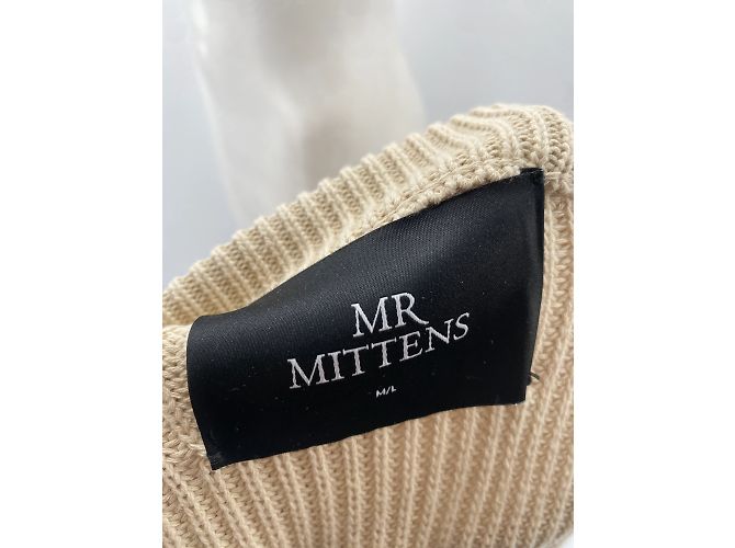 Autre Marque Mr. Mittens Strickwaren T. International M Baumwolle Beige - Ansicht 5