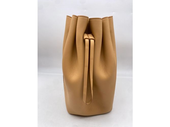 Autre Marque Nicht Signiert / Unsignierte Handtaschen T. Leder Beige - Ansicht 3