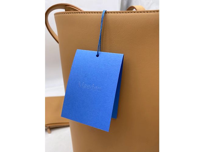 Autre Marque Nicht Signiert / Unsignierte Handtaschen T. Leder Beige - Ansicht 8