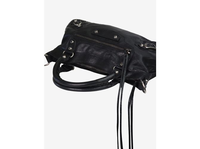 City Balenciaga bolsa preta da cidade - vista 6